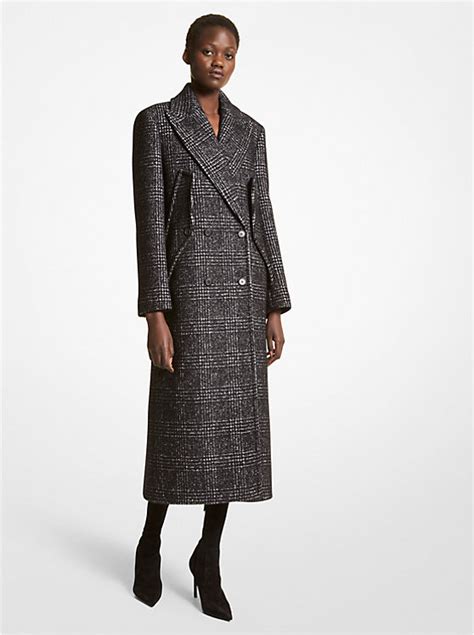 Michael Kors Glen Plaid Wool